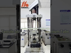 آزمایش مقاومت کششی لوله های تیتانیوم