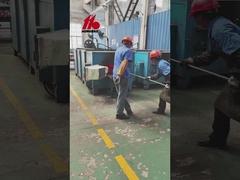 فرآیند ایجاد سوراخ مرکزی در یک لوله تیتانیوم چیست؟